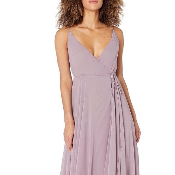 Jenny Yoo James Wrap Gown Size 4 - Picture 1 of 2